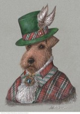 Welsh Terrier A3 stampa