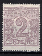 SAN MARINO Scott 40 Mint