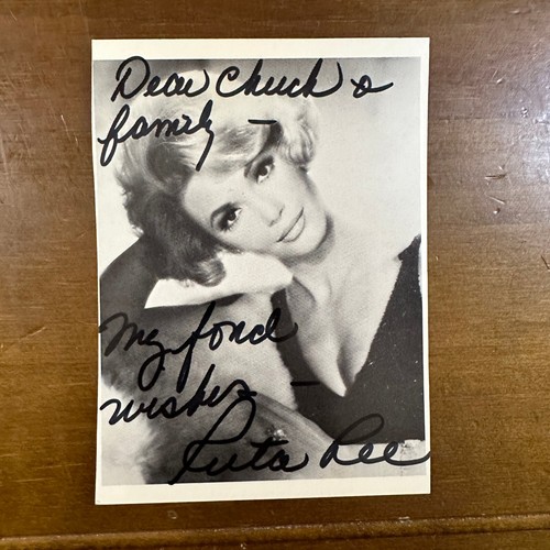 Ruta lee signed autographed - ruta,