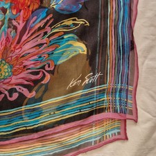 KEN SCOTT sciarpa in seta