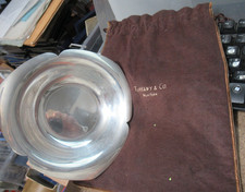 Tiffany & Co ciotola petali fiori argento sterling 6,75" 224 g vintage #28435