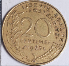 20 Centimes Marianne 1963