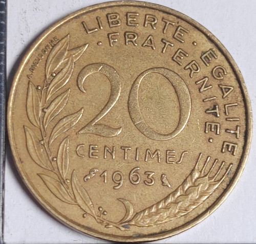 Centimes marianne 1963 - 20,