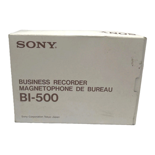 Sony 500 business - sony, bi-500