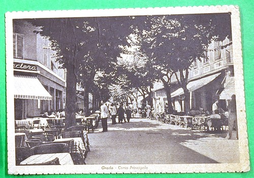 Cartolina vintage grado - vintage,