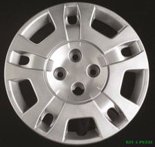 SET 4 COPRICERCHI COPPA RUOTA COPRIRUOTA BORCHIE PER FIAT IDEA 2004- R15 S/LOGO