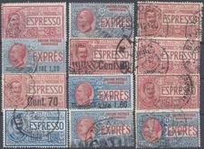 Italia - Espressi - Express - Timbrato