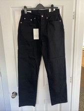 Jeans Zara uomo nero dritto