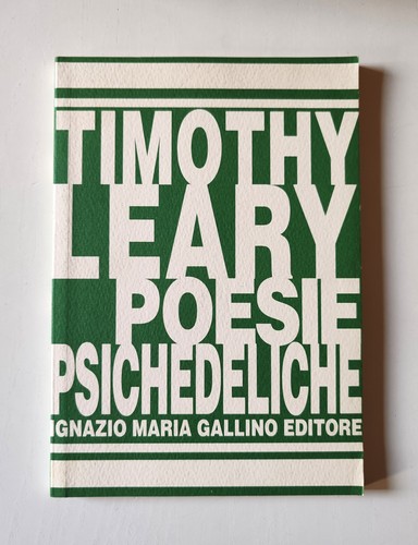 Timothy leary poesie - leary,