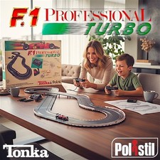 Polistil - Pista giocattolo Elettrica "F1 Professional Turbo" con 2x Slot Car