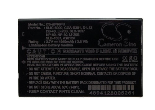 Batteria per toshiba - 3.7v,