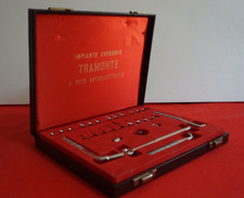 Rarissimo Kit Dentista impianto endosseo Stefano Tramonte a vite PIONIERE MODIAL
