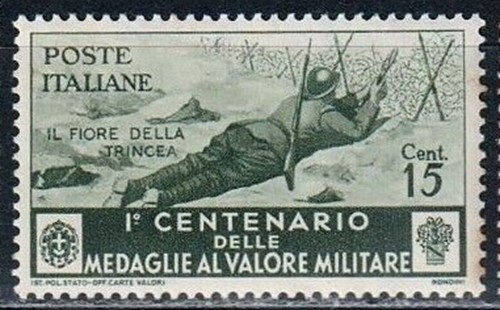 Regno 1934 medaglie - 1934, valor