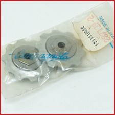 NOS CAMPAGNOLO C-RECORD DERAGLIATORE POSTERIORE MECH FANTINI PULEGGE VINTAGE VECCHIO GRIGIO 7s