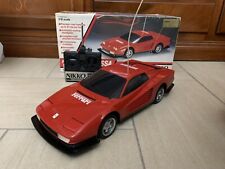 Nikko Ferrari Testarossa 1/10 Rc Car Vintage Rara 1’ Serie No Tyco Taiyo Pocher 