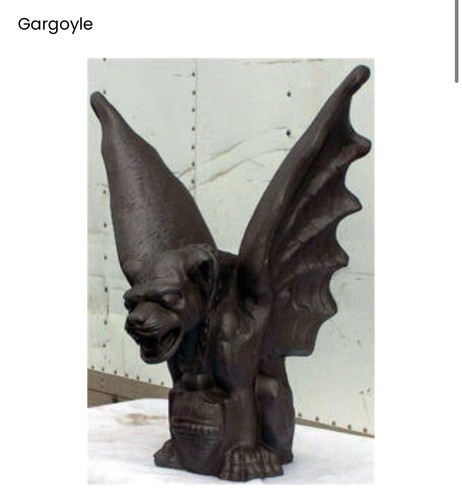 Statua alluminio gargoyle - statua,