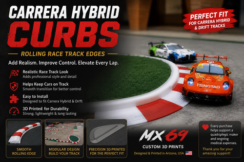 Carrera hybrid curbs 50pz - hybrid,
