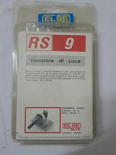 Kit elettronico variatore - elettronico, rs