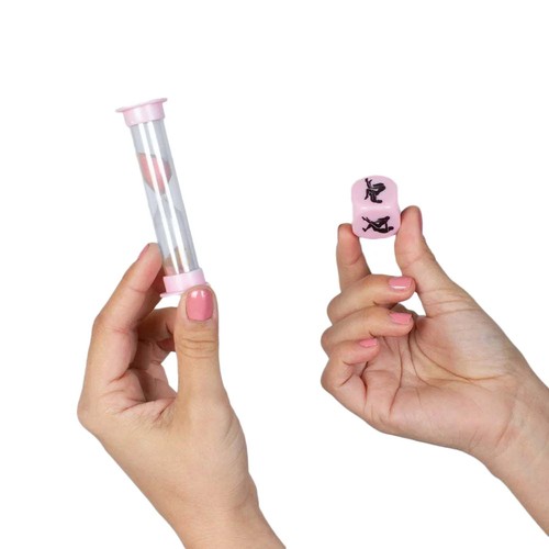 Gioco coppia clessidra e - gioco, di
