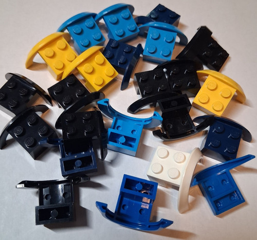 Lego lotto 23 parafanghi - b-1,