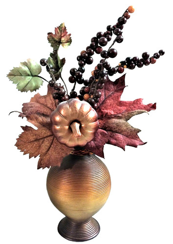 Composizione floreale autunno