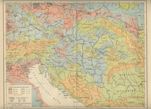 1895 antica mappa regno - mappa,