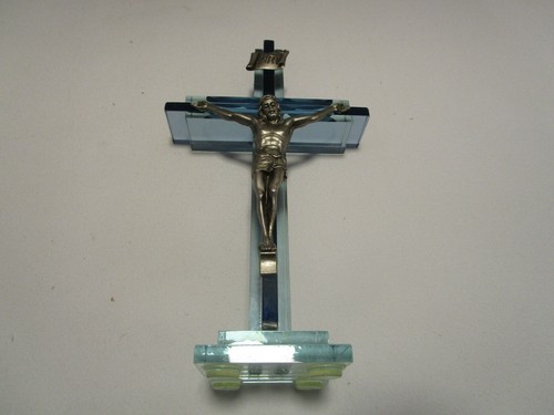 Croce metallo cristallo - croce,