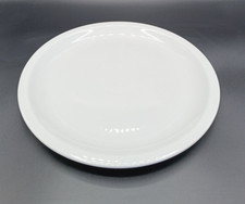 Set x12 Piatti Piazza per Ristorante Bianco Porcellana Tognana Cm 29