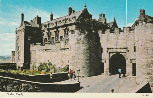 Cartolina castello stirling - castello,