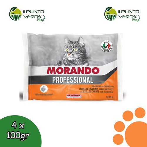Pate gatto 4x400 flowpack - 4x400,