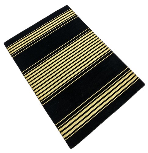 Tappeto blu nero - tappeto, beige