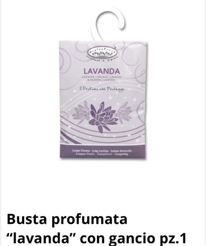 Busta profumata con gancio - busta,