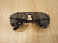 Persol PO 649 - 54 - 1196/56 - Grigio Trasparente/Doppie Lenti Grigie e Blue 