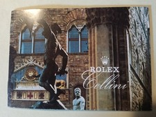 Libretto Booklet "ROLEX CELLINI"  Vintage anni 90