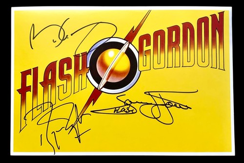 Signed queen brian may roger - brian,