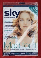 Sky TV Guide June 2001 Rare OOP Madonna/Friends/T Cruise New Polybag Sealed 