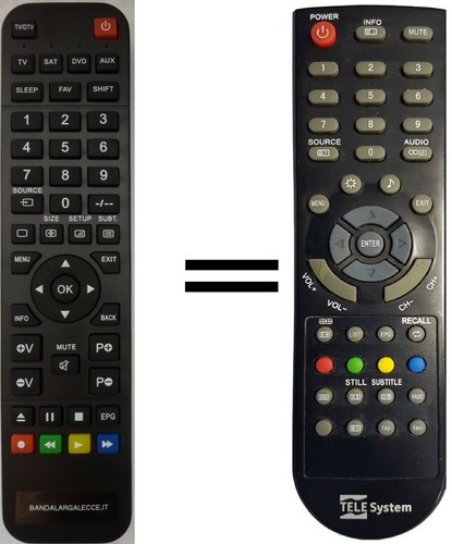 Telecomando gia programmato - telecomando,