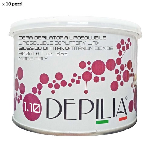 10pz depilia cera depilatoria - cera,