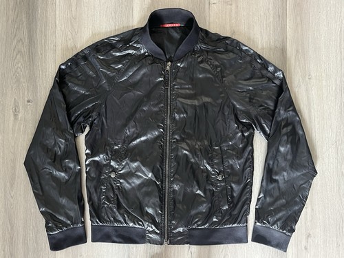 Bomber prada nylon nero - bomber,