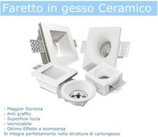 PORTA FARETTO led IN GESSO A