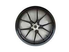 Adatto per KTM Duke 200 bici da corsa cerchio ruota anteriore nero dal 2013 al 2016