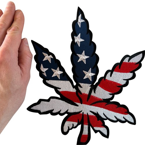 Big large usa - flag, cannabis