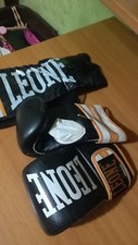 Boxe, arti marziali, kick boxing, Full cont Leone, guantoni da sacco e caschetto