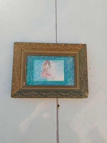 Quadro cornice legno disegno - quadro,