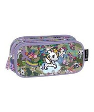 Franco Panini - 60795 ASTUCCIO ORG.3ZIP UNICORNO TOKIDOKI - 8009117992316