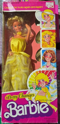 Barbie pretty changes - changes, mattel