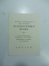Mostra personale del pittore