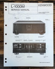 Kenwood L-1000M Amplificatore
