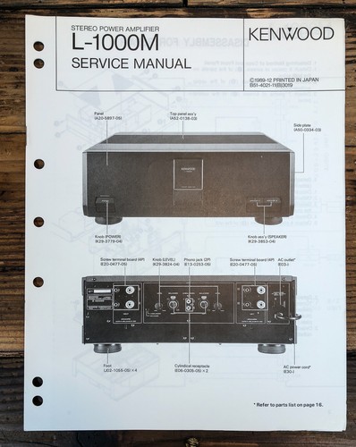 Kenwood 1000m amplificatore - l-1000m,