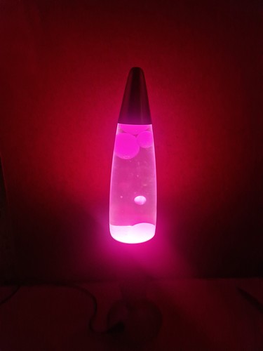 Lampada lava pollici rosa - 16,